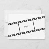 Einladung zur RSVP-Reaktion im Filmstreifen auf Ho (Rückseite)