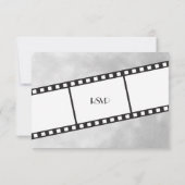 Einladung zur RSVP-Reaktion im Filmstreifen auf Ho (Rückseite)