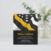 Einladung zur Rückgabe von Haushaltsmitteln in der (Stehend Vorderseite)