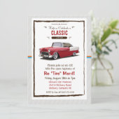 Einladung zur Rückgabe von Kraftfahrzeugen (Stehend Vorderseite)