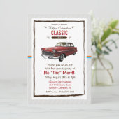 Einladung zur Rückgabe von Kraftfahrzeugen (Stehend Vorderseite)