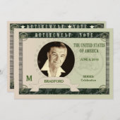 EINLADUNG ZUR RÜCKSTATTUNG - GELD-HINWEIS - EINFÜG (Vorne/Hinten)