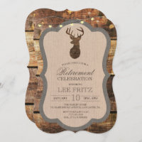 Einladung zur Ruhestandsregelung für Rustikale Hir