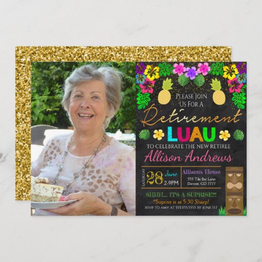 Einladung zur Ruhestandsruhe (Vorne/Hinten)