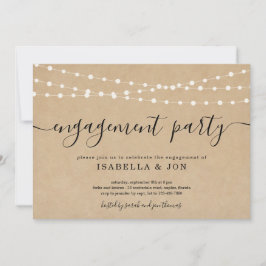 Einladung zur rustikalen Bewerbung