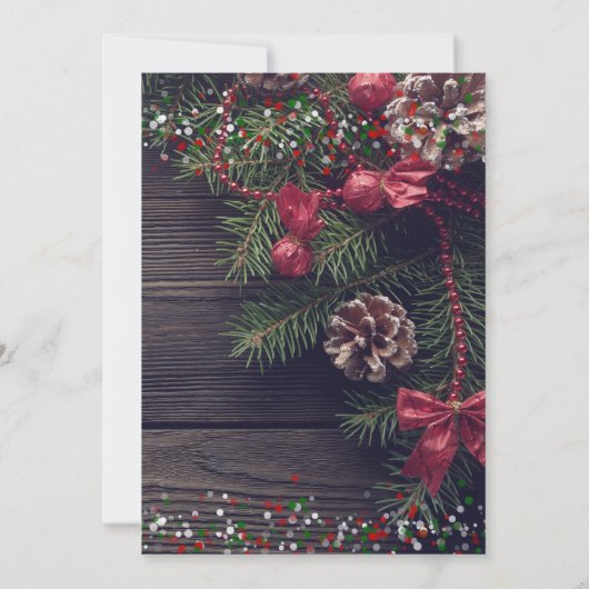 Einladung zur Rustikalen Feier (Rückseite)