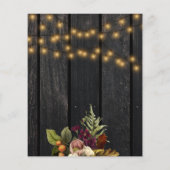 Einladung zur rustikalen Herbstverpflichtung (Rückseite)