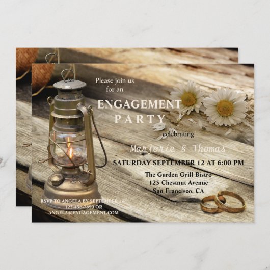 Einladung zur rustikalen Länderbeteiligung (Vorne/Hinten)