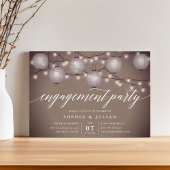 Einladung zur Rustikalen Lanterns-Engagement