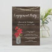 Einladung zur Rustikalen Weihnachtsbeteiligung (Stehend Vorderseite)