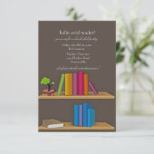 Einladung zur Sammlung von Büchern (Stehend Vorderseite)