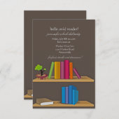 Einladung zur Sammlung von Büchern (Vorne/Hinten)