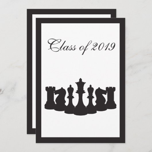 Einladung zur Schachstudiengruppe (Vorne/Hinten)