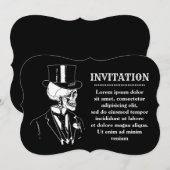 Einladung zur Schädelförderung (Vorne/Hinten)