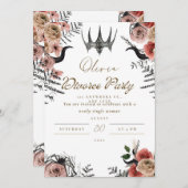 Einladung zur Scheidung mit einem Villain Flare (Vorne/Hinten)