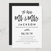 Einladung zur schicken Hand (Vorne/Hinten)