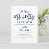 Einladung zur schicken Hand (Stehend Vorderseite)