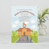 Einladung zur Schulzeit (Stehend Vorderseite)