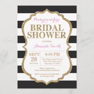 Einladung zur Schwarz-Rosa- und Golddusche