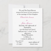 Einladung zur Schwarzen Hochzeit (Rückseite)