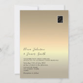 Einladung zur Schwarzen Hochzeit (Rückseite)