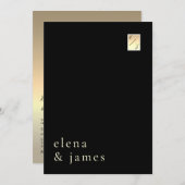 Einladung zur Schwarzen Hochzeit (Vorne/Hinten)