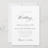 Einladung zur Schwarzen Kalligrafie (Vorderseite)