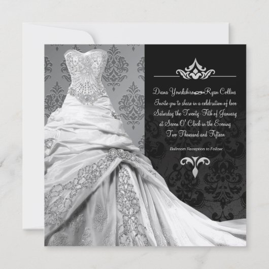 Einladung zur Schwarzen Krawatte (Rückseite)