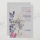 Einladung zur Showfloral (Vorne/Hinten)