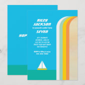 Einladung zur Smooth Sailin-Party (Vorne/Hinten)