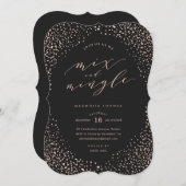 Einladung zur Snowfall-Feier (Vorne/Hinten)