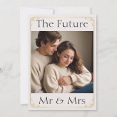 Einladung zur "Soft Pink Rose Engagement Party" (Vorderseite)