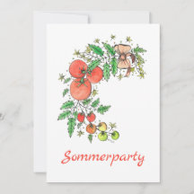 Einladung zur Sommerparty