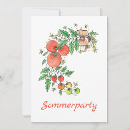 Einladung zur Sommerparty