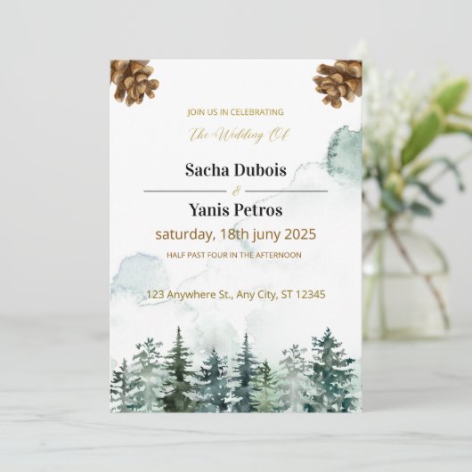 Einladung zur Sonderaktion "Berge" (Stehend Vorderseite)