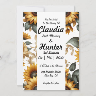 Einladung zur Sonnenblume