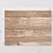 Einladung zur Sonnenblumenhochzeit (Rückseite)