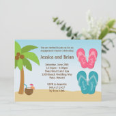 Einladung zur Sonnendusche (Stehend Vorderseite)