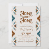 Einladung zur Southwest Housewarming | ERWÄRMUNG (Vorderseite)