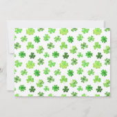 Einladung zur sozialen Distanzierung nach dem Gebu (Rückseite)