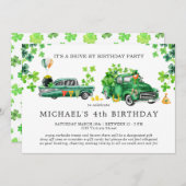 Einladung zur sozialen Distanzierung nach dem Gebu (Vorne/Hinten)