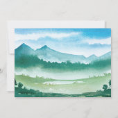 Einladung zur sozialen Distanzierung nach dem Gebu (Rückseite)