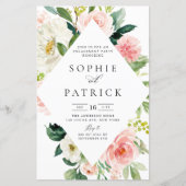 Einladung zur Spring Floral Frame-Gruppe (Vorderseite)