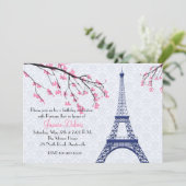 Einladung zur Springtime in Paris (Stehend Vorderseite)