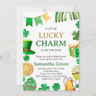 Einladung zur St. Patrick Baby Shower