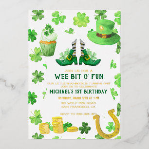Einladung zur St. Patrick's Day Geburtstagsfeier