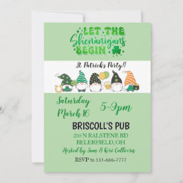 Einladung zur St. Patrick's Day-Party