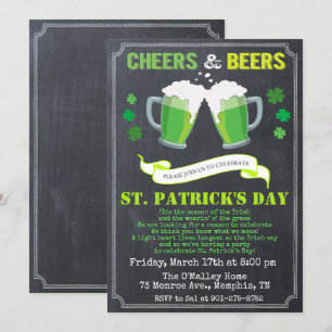 Einladung zur St. Patrick's Day-Party