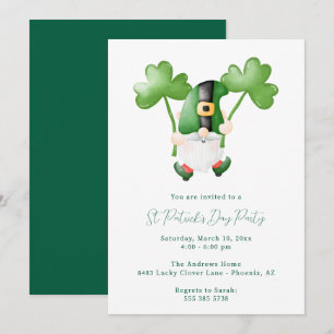 Einladung zur St. Patrick's Day-Party