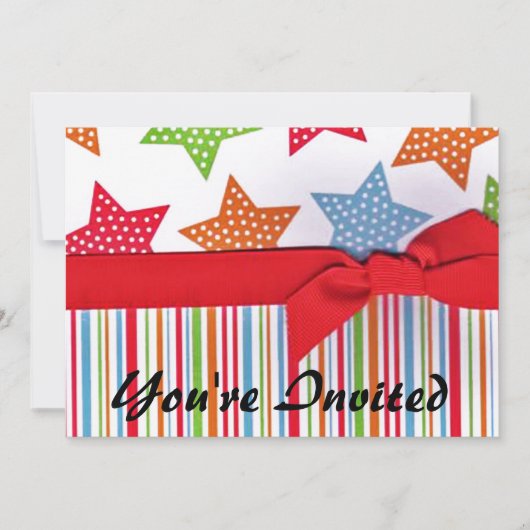 Einladung zur Star Card (Vorderseite)